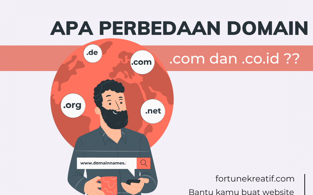 Apa Perbedaan Domain .com dan .co.id?